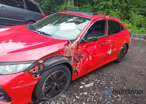 2018 Honda Civic Ex-L из США, поврежденный, VIN SHHFK7H72JU427129